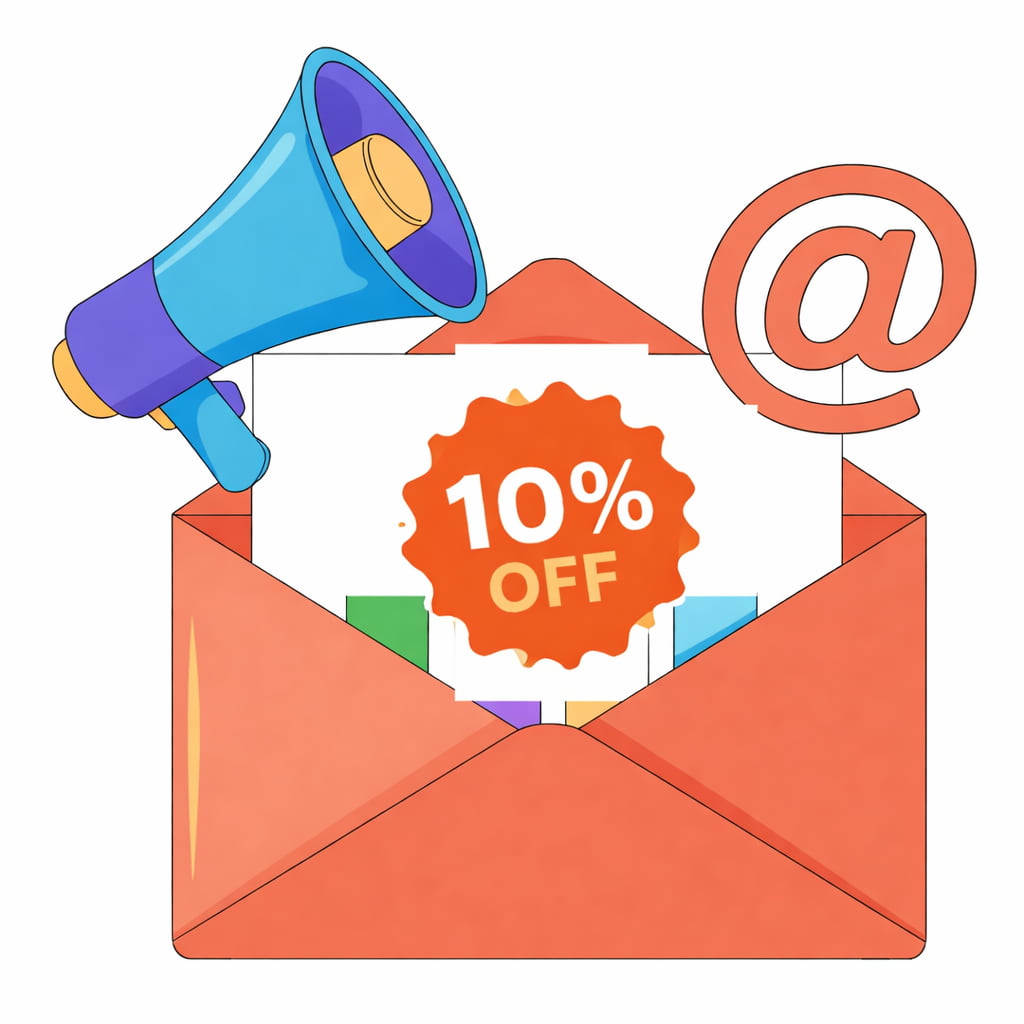Email coupon sent